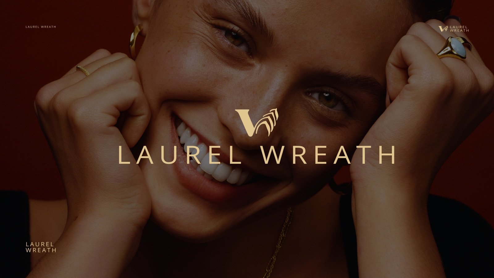 Laurel Wreath — fine jewellery brand identity