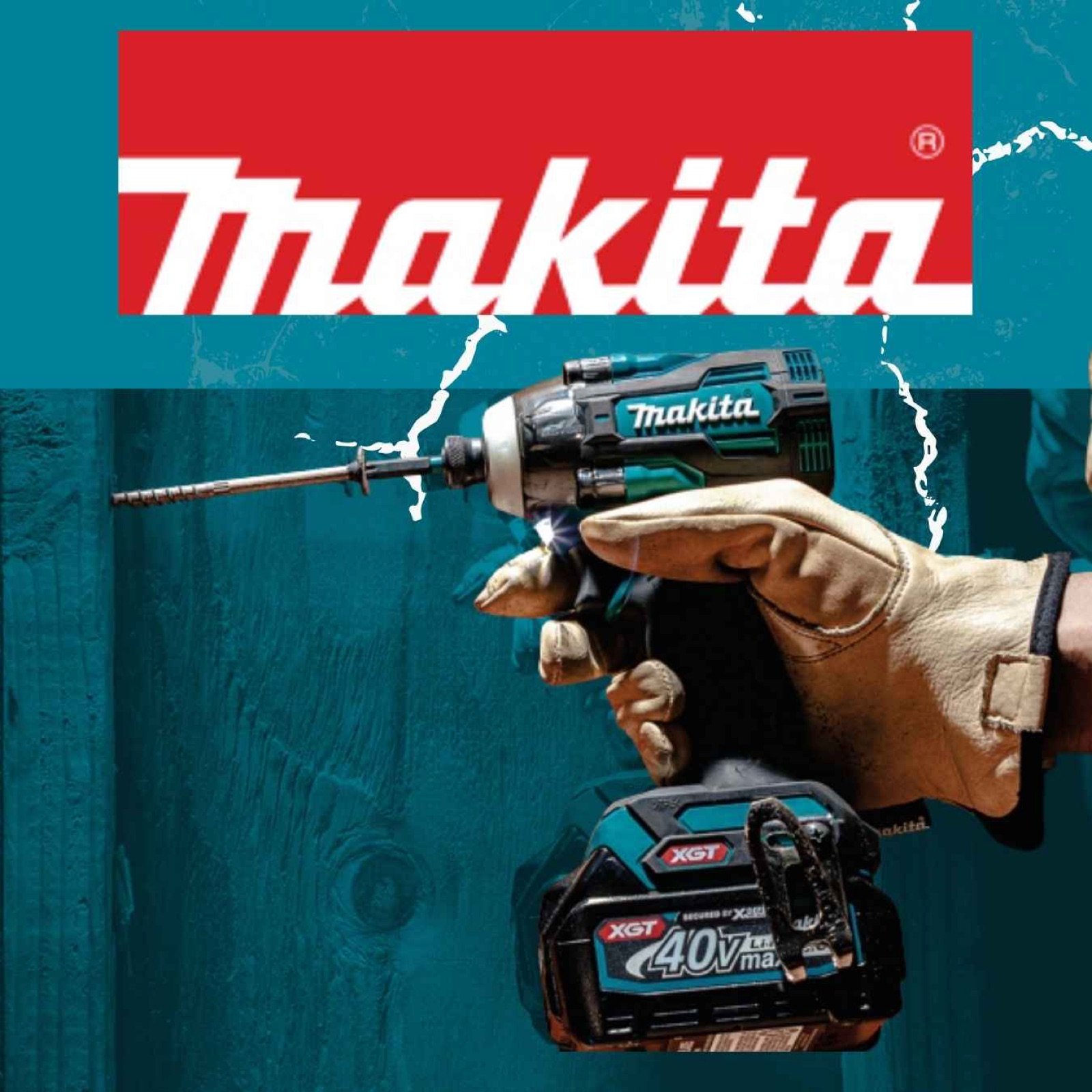Makita — dealer campaign system. One product story across flyer, shelf card and social.