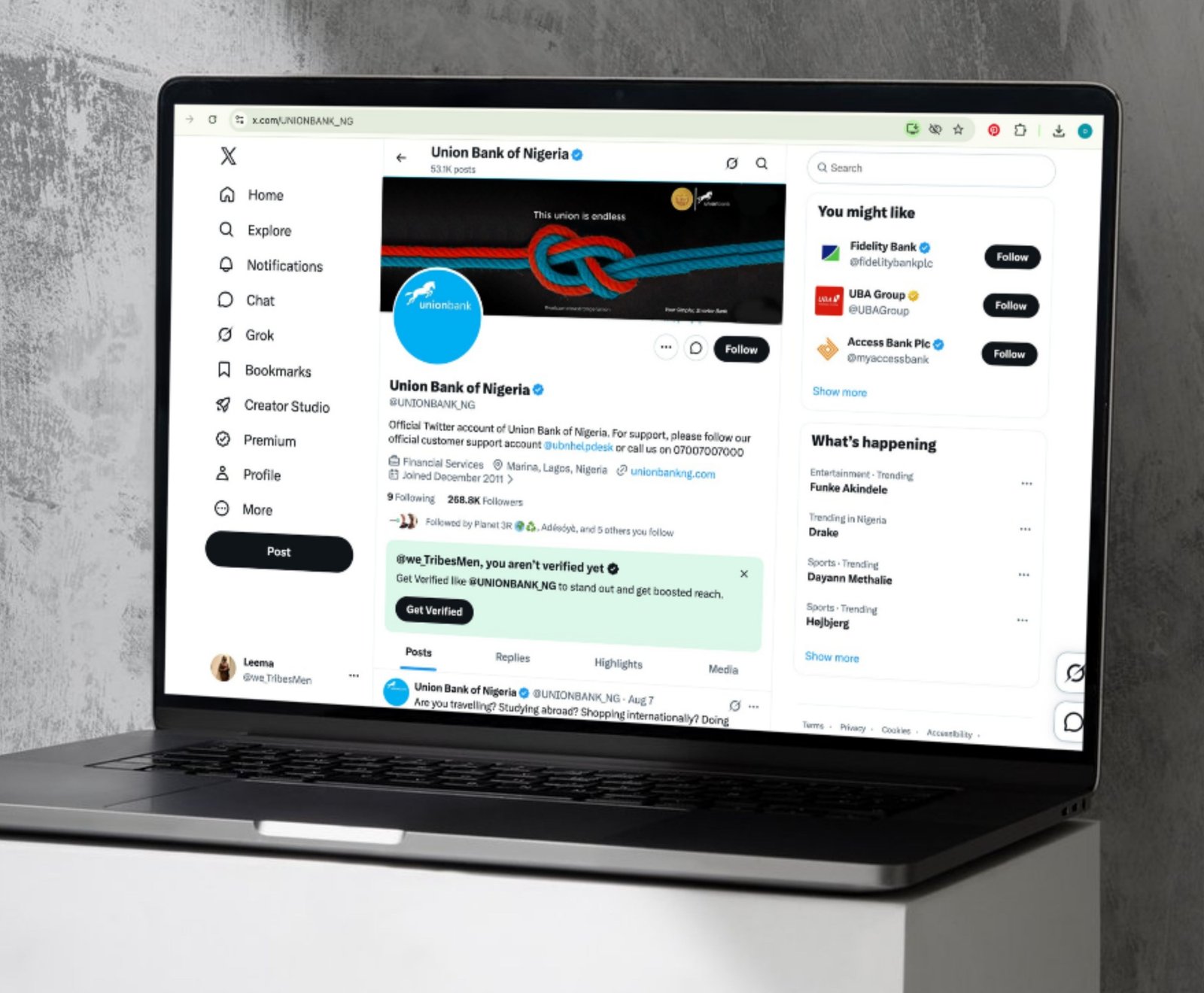 A Stronger Union — internal email template for staff communications