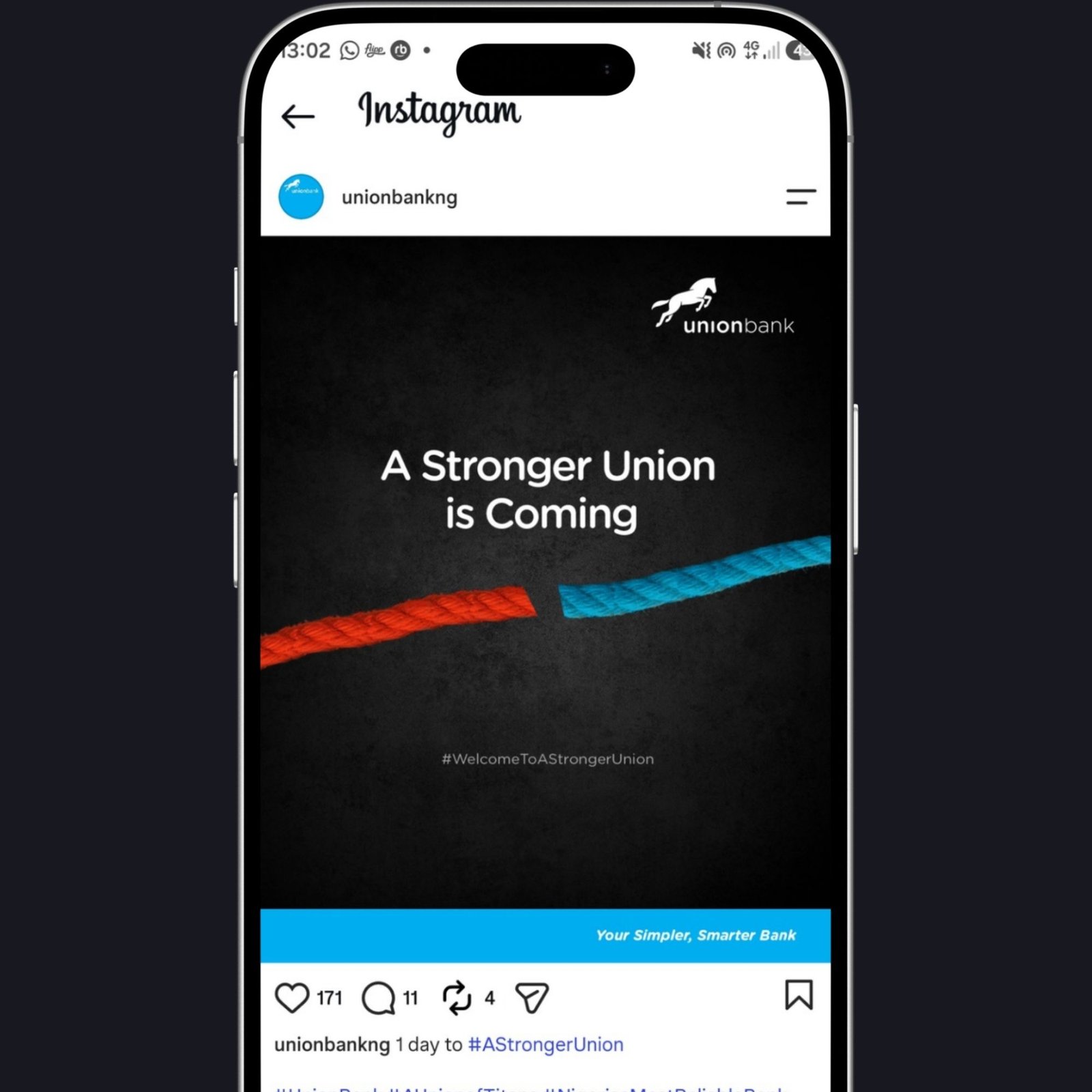 A Stronger Union — social media execution